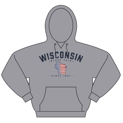 Grey Vintage Hoody
